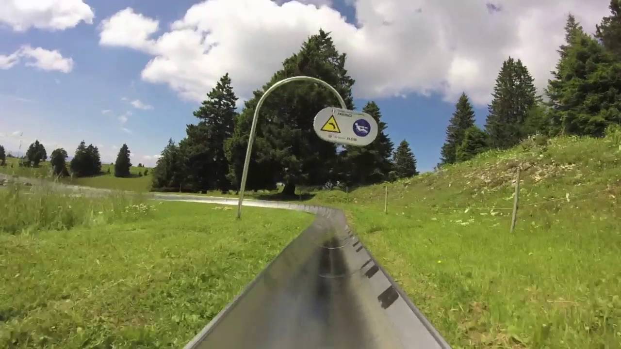 Summer Luge Ride: Le Semnoz, Haute-Savoie, France