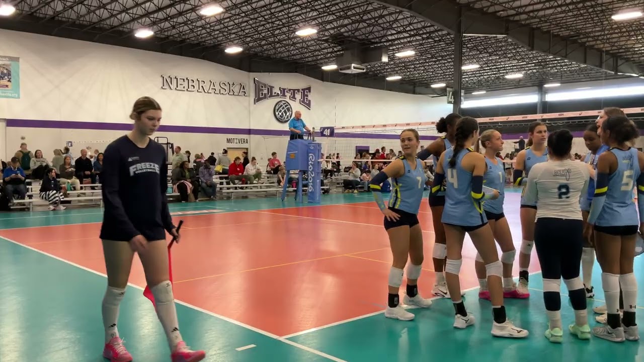 Believe 18 v. River City Juniors, set 1