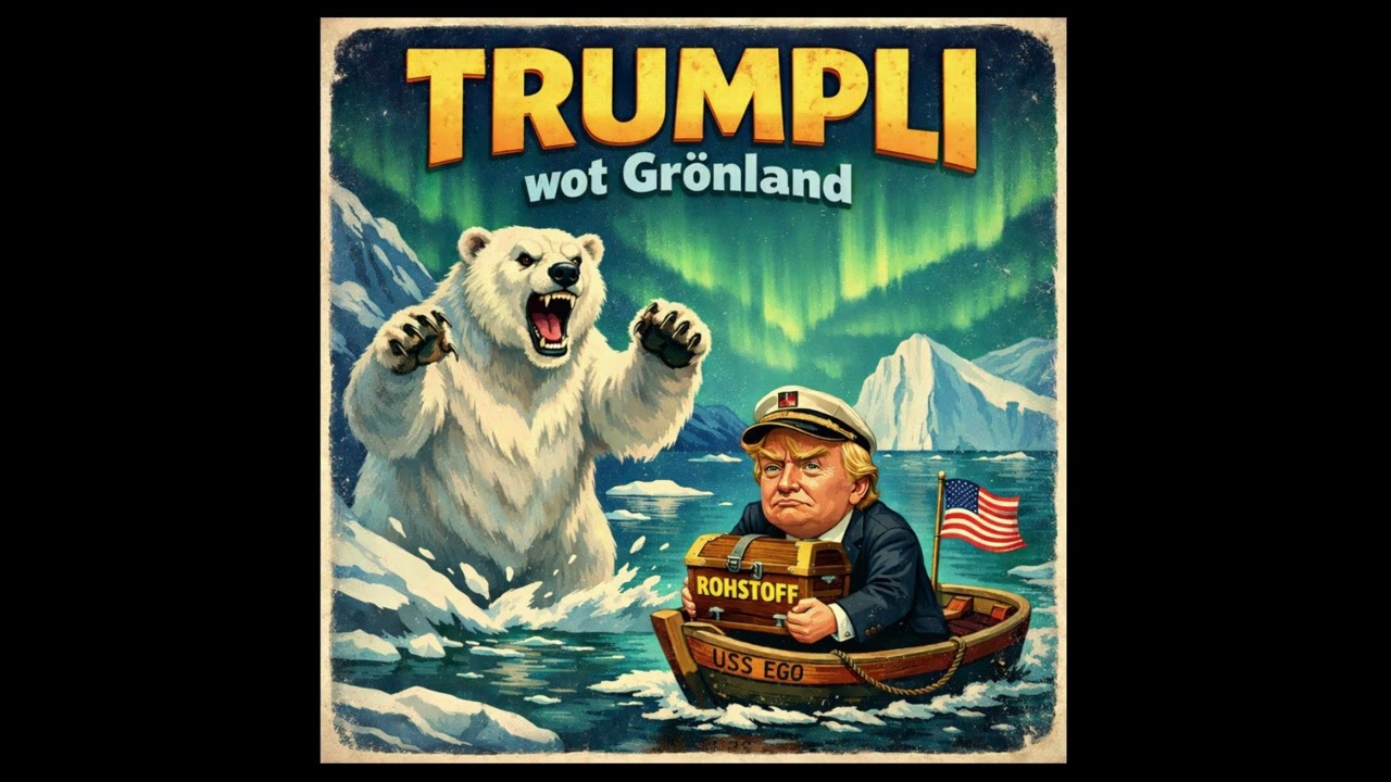  Trumpli wot Grönland. (Abgeändert von Mani Matter: „dr Eskimo“)￼￼ 