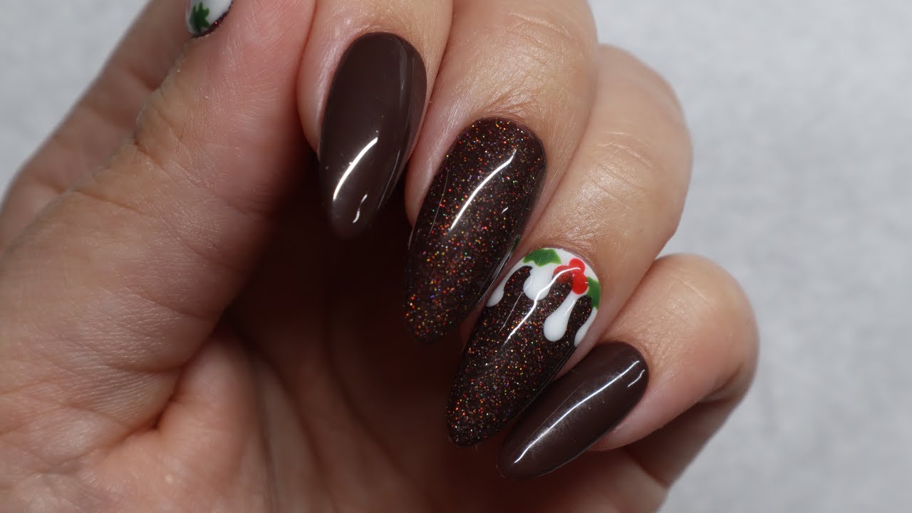 Christmas Puddings | Nailmas Day 9 | Gemma Plumb