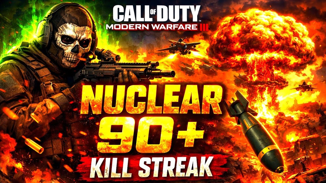 NUCLEAR ☢️ 90 + Kill Streak 👑 Call of Duty Modern Warfare 3