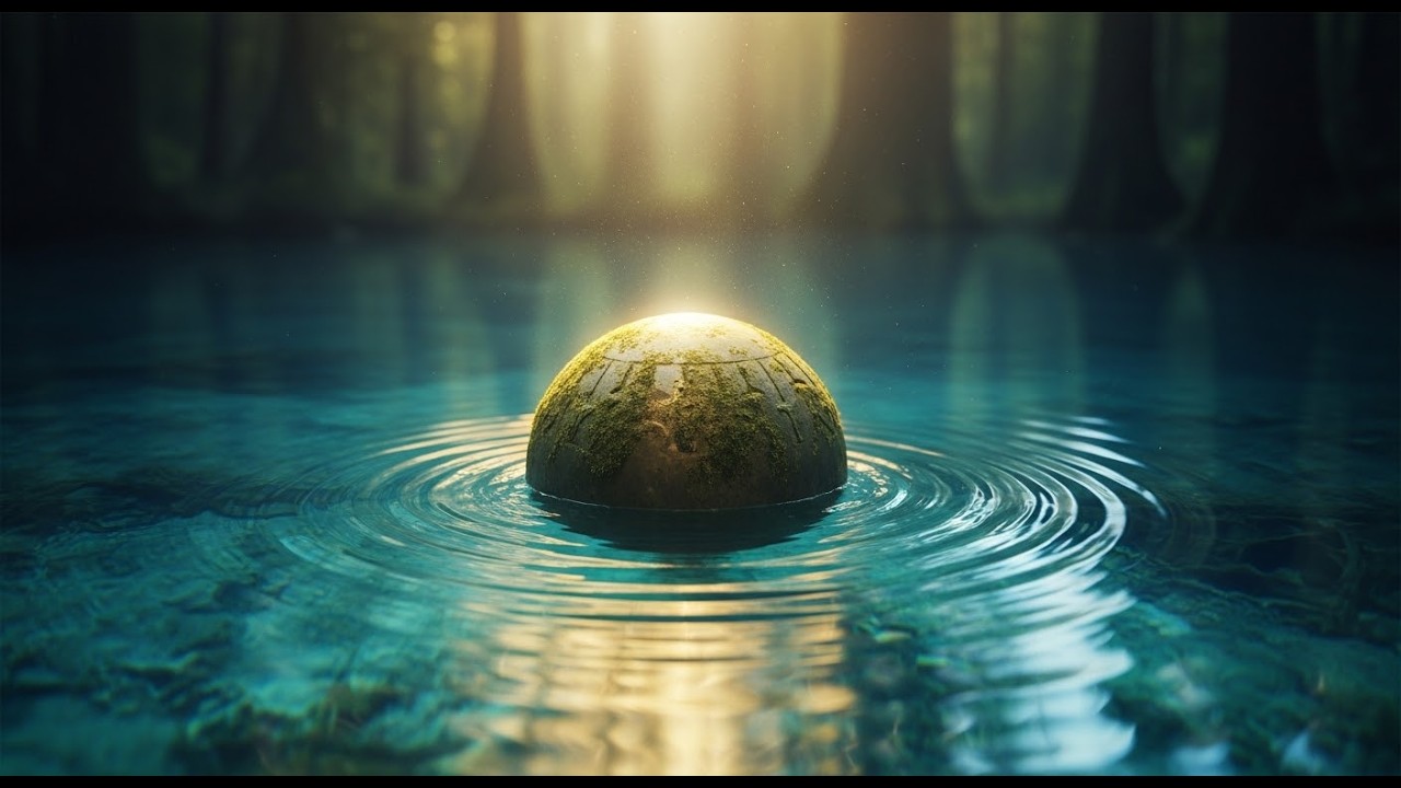 Organic Water Drum Ambience 🌊 | Long Meditation for Relaxation