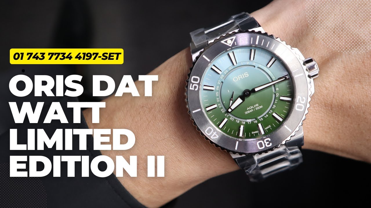 ORIS AQUIS DAT WATT LIMITED EDITION II 01 743 7734 4197-Set