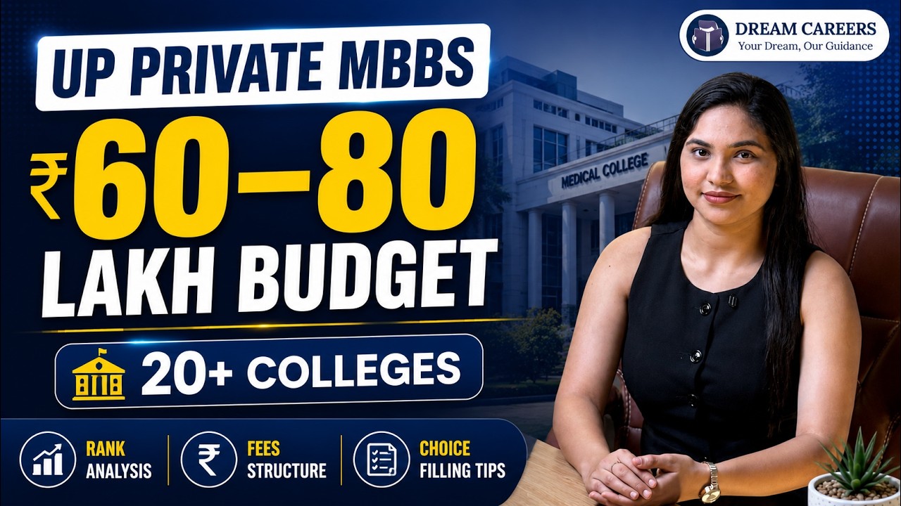 ₹60-80 Lakh Budget Mein MBBS😱 |Top Private MBBS Colleges in UP 2026 | Kitni Rank Par Milega College?