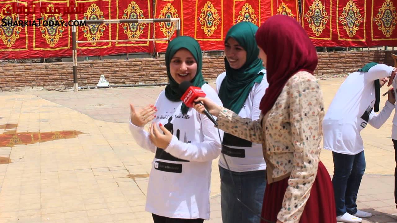 شوف دفعة هندسة الزقازيق 2015 عملوا اية فى الـــ الفن داى