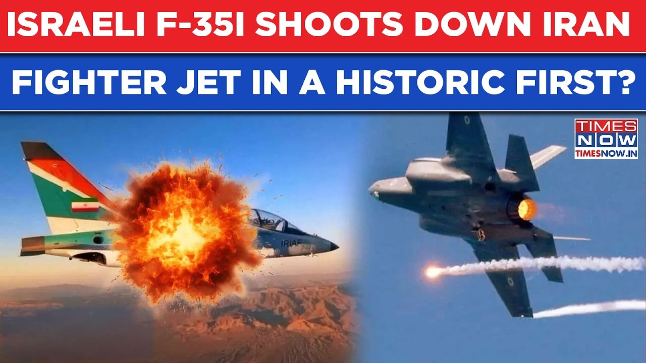 F-35I vs YAK-130 Historic First: IDF Shoots Down Iran's Fighter Jet In Fierce Air-To-Air Dogfight