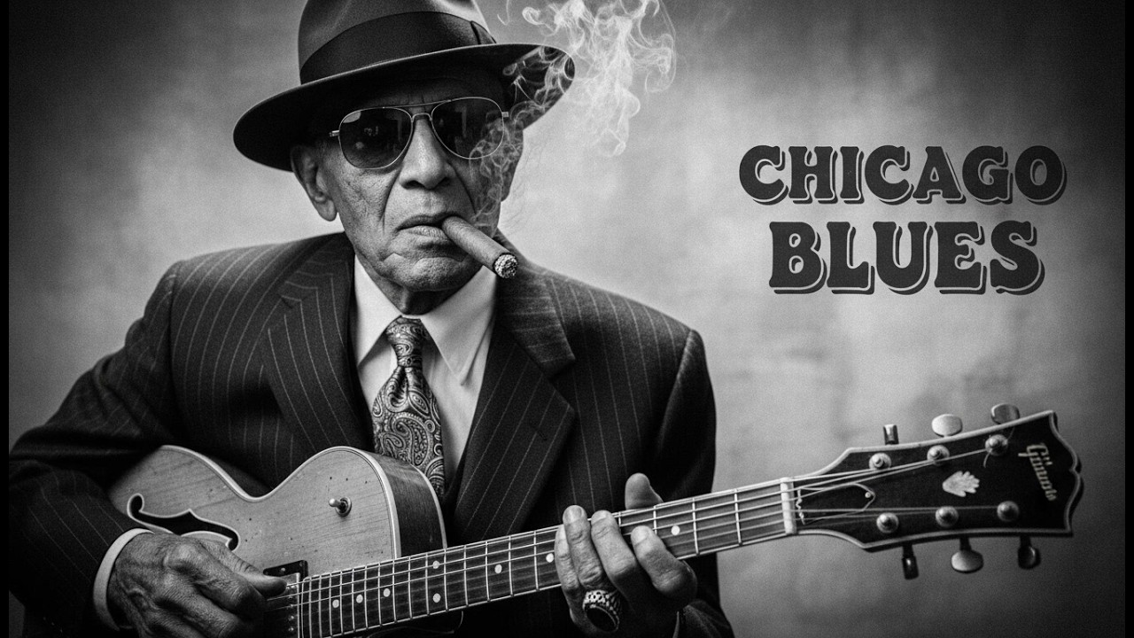 Chicago Slow Blues 🔥 Deep Soulful Blues Guitar from the Windy City