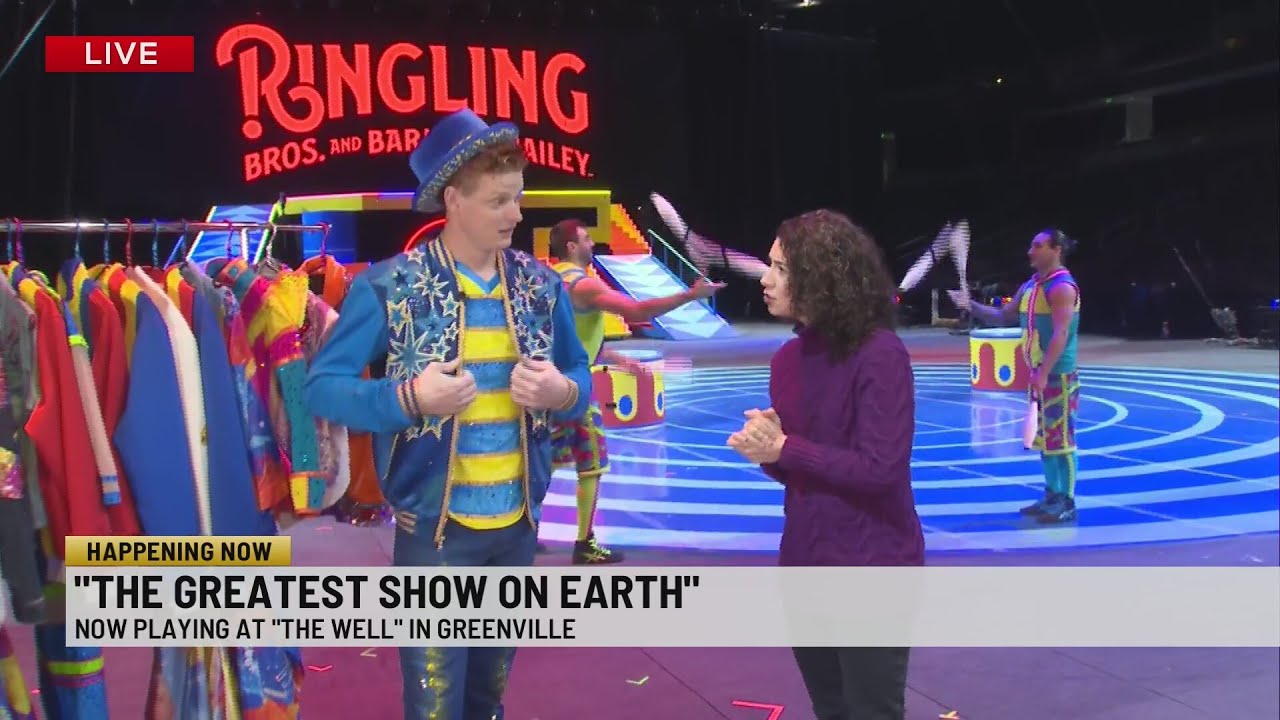 Ringling Bros and Barnum and Bailey's 'The Greatest Show on Earth' back in Greenville