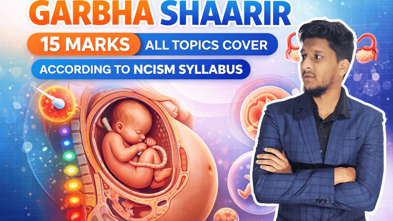 Garbha Sharir BAMS 1st Year | Complete Syllabus Explained in Hindi | Ayurveda Embryology