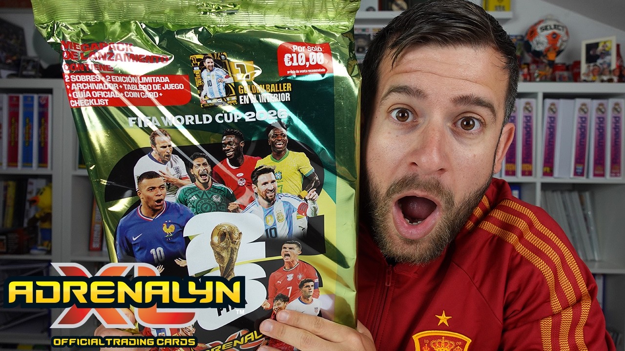 PACK de LANZAMIENTO ADRENALYN XL WORLD CUP 2026 | BALÓN DE ORO 100% ASEGURADO