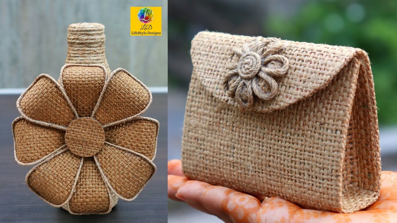 DIY Jute Craft Ideas To Decor Your Room | Home Decorating Ideas Handmade