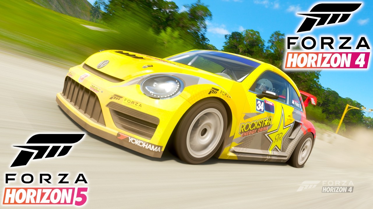 ¡Probando los Vokswagen Beetle de RallyCross! - Forza Horizon 4 y 5