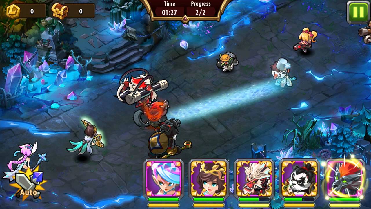 Magic Rush Crystal Dungeon Level 100