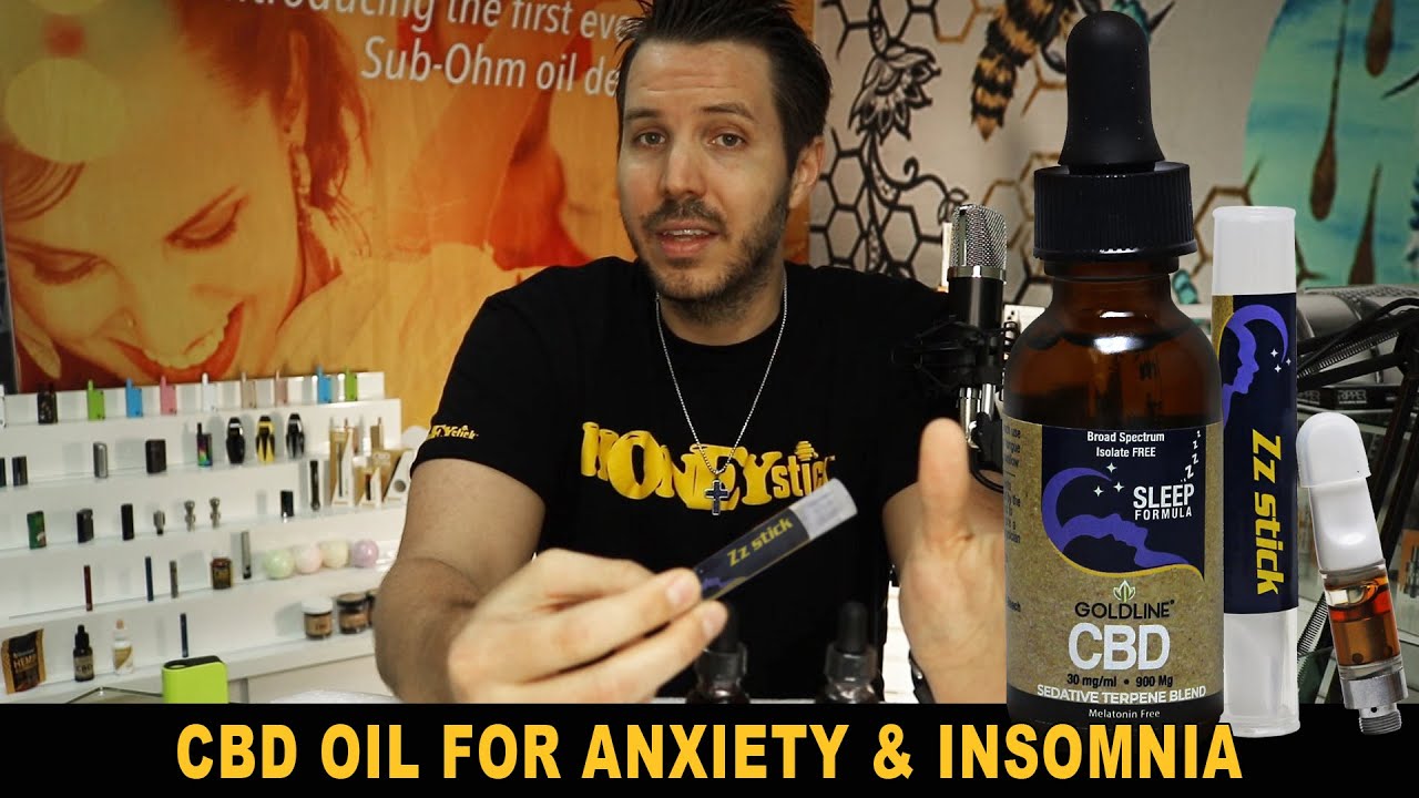Sleep Formula CBD Oil for Anxiety, Insomnia & Relaxation | Tincture or CBD Vape Oil