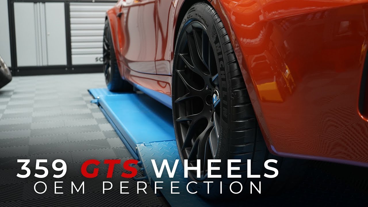 359 GTS Wheels Get Mounted On The 1M