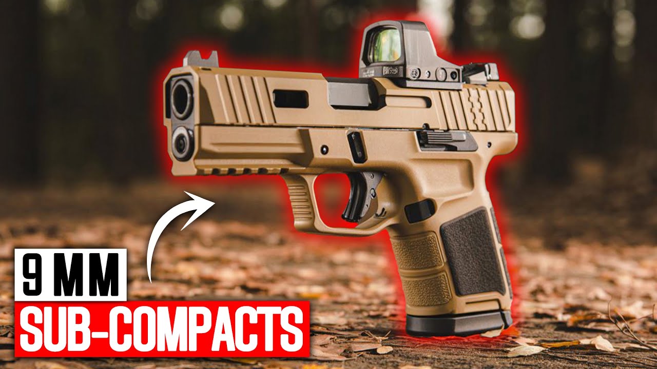 TOP 10 Best 9MM SUBCOMPACTS for Everyday Carry 2025 - Check out #1!
