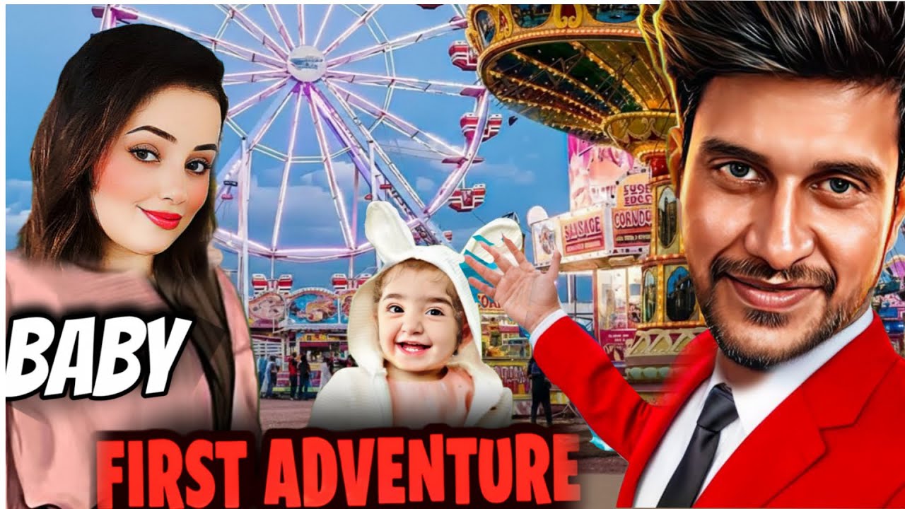 Baby first time at fun city/#BabyFirstAdventure #FamilyVlog #BabyDayOut # #CuteBaby #FirstRide #time