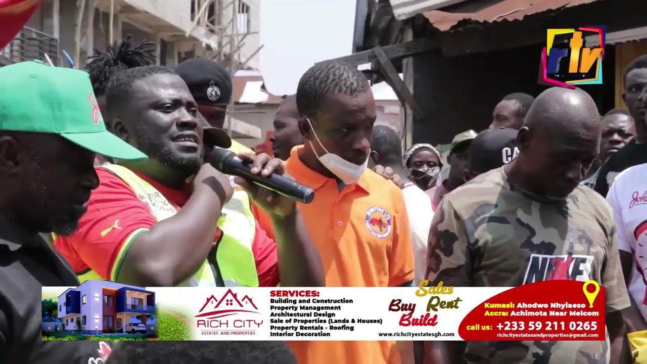 FUTURE PRESIDENT? Ashanti Regional Minister Leads Cleanup In Kumasi On Independence Day