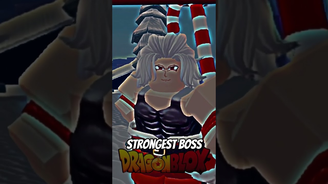 Strongest boss in dragon blox #shorts #dragonblox