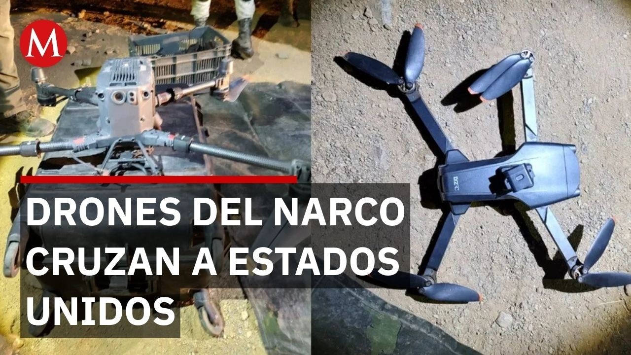 27 mil cruces de drones: El nuevo reto de seguridad para Sheinbaum y Trump | En Contexto