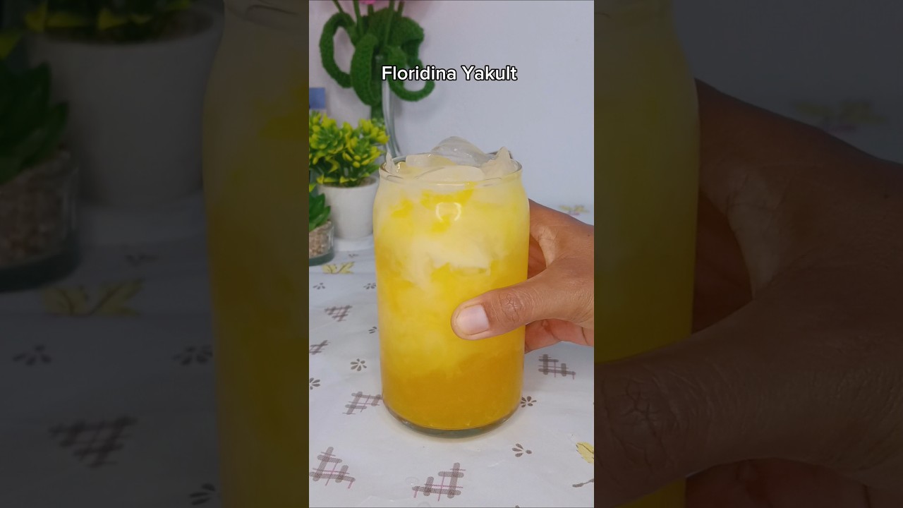 Floridina Yakult #yakult #aestheticdrinks #homecafe