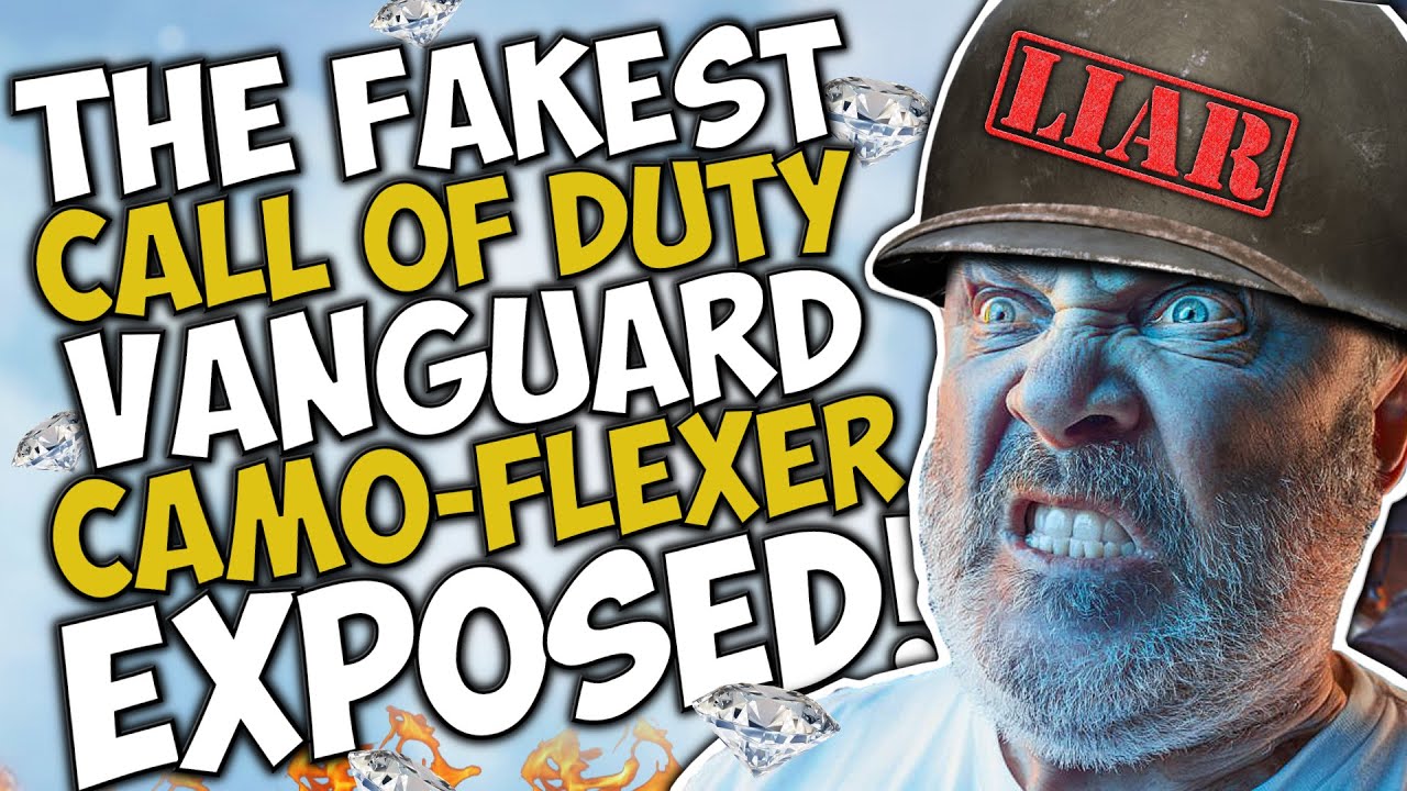 The FAKEST Call of Duty VANGUARD CAMO-FLEXER EXPOSED!!