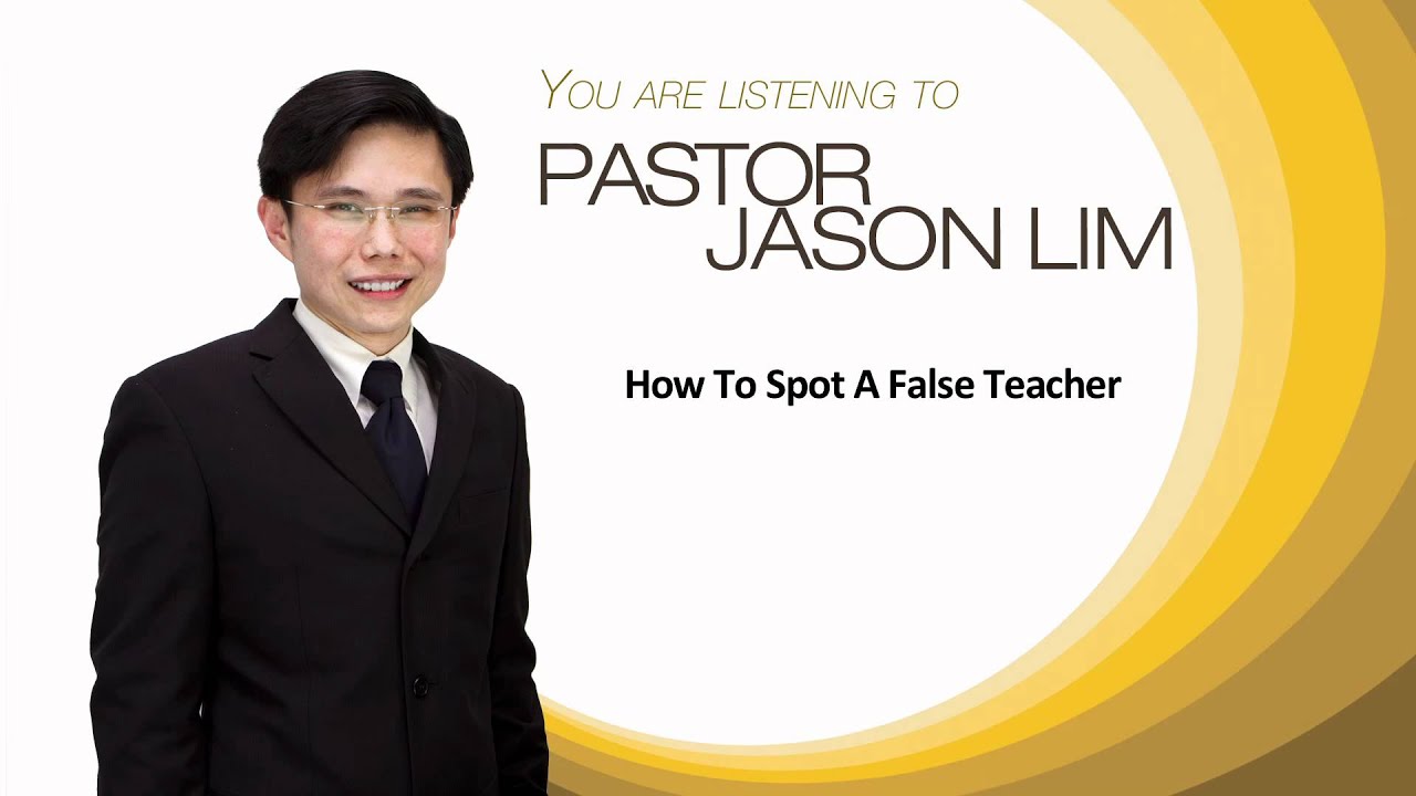 How To Spot A False Teacher