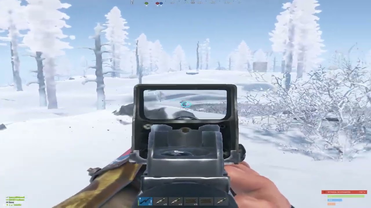 Rust fast Snowball on warbandits max5