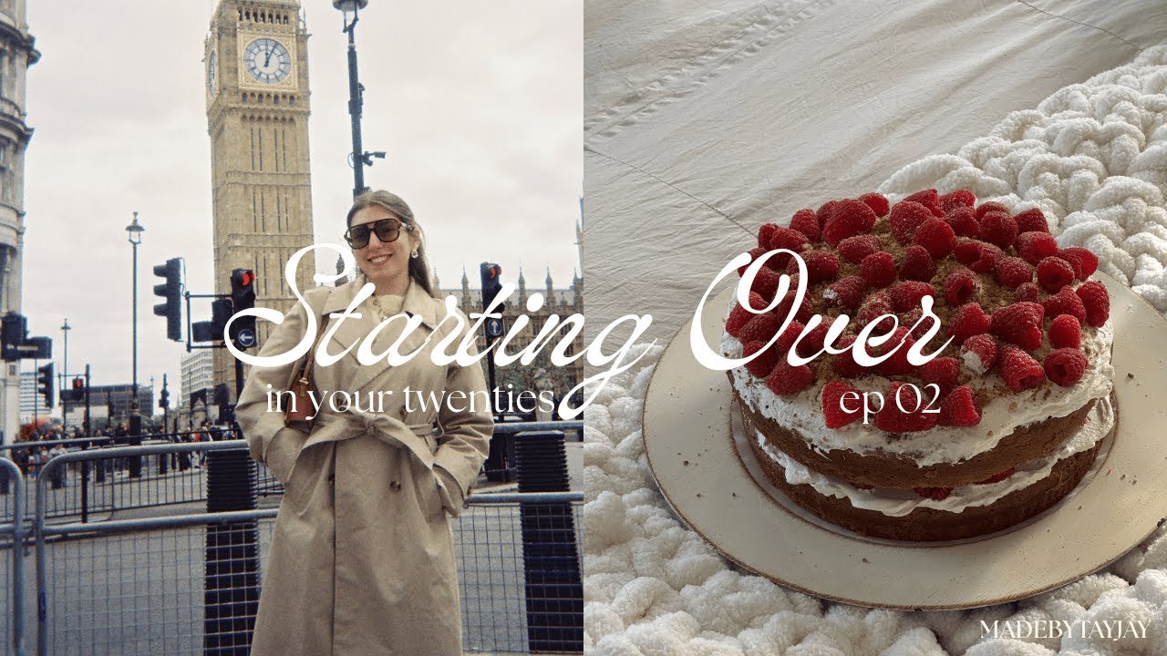 Starting Over in your Twenties, ep 02: organizing, managing stress/mindset + my 25th birthday