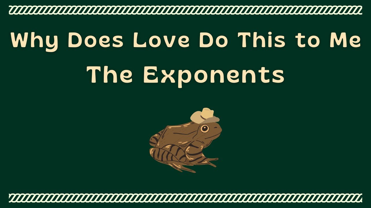 The Exponents &ndash; Why Does Love Do This To Me (Karaoke)
