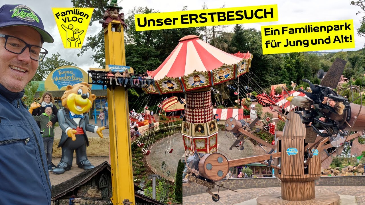 Unser ERSTBESUCH im Taunus Wunderland - Ein Familienpark für Jung und Alt! | XXL Familien VLOG #52