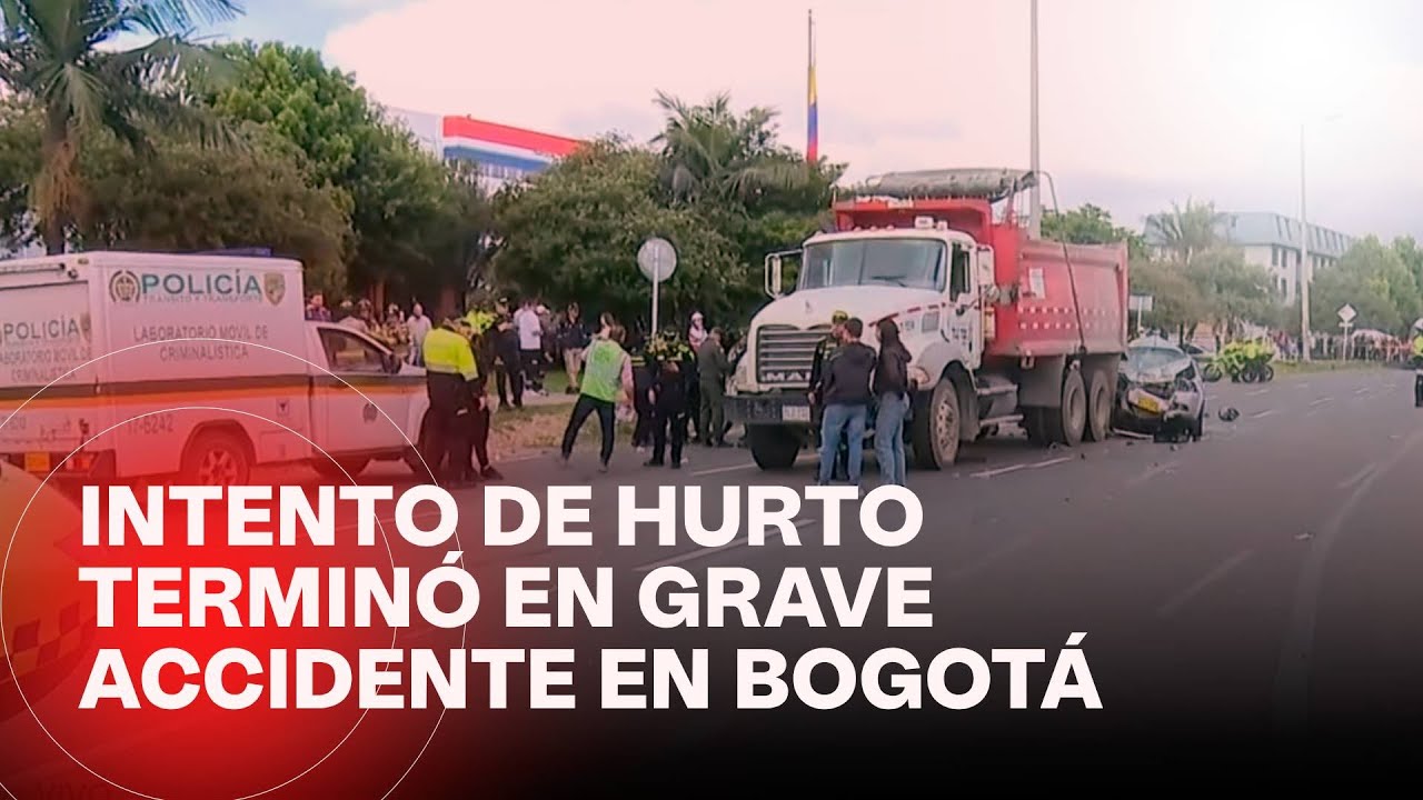 Tres muertos deja grave accidente de tránsito en la avenida carrera 68 de Bogotá