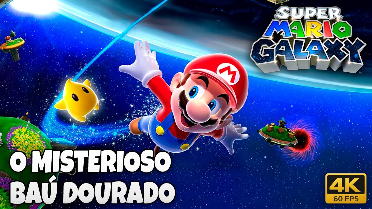 Super Mario Galaxy #5 - O misterioso baú dourado | Switch 2 • 4K60 • PT-BR
