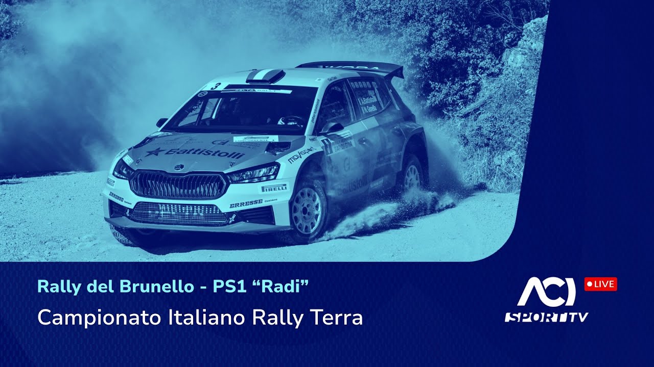 🔴 LIVE! | CIRT Rally del Brunello - PS1 Radi