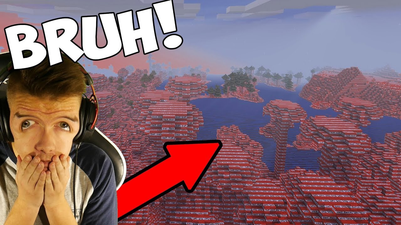 MINECRAFTI MAAILM, AGA KÕIK ON TNT!