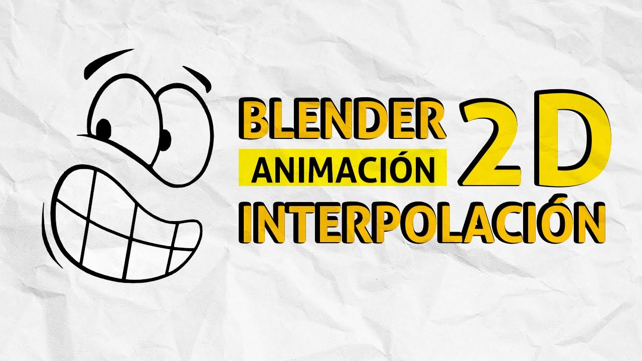 Interpolación con Grease Pencil en Blender | Animación 2D - Timelapse