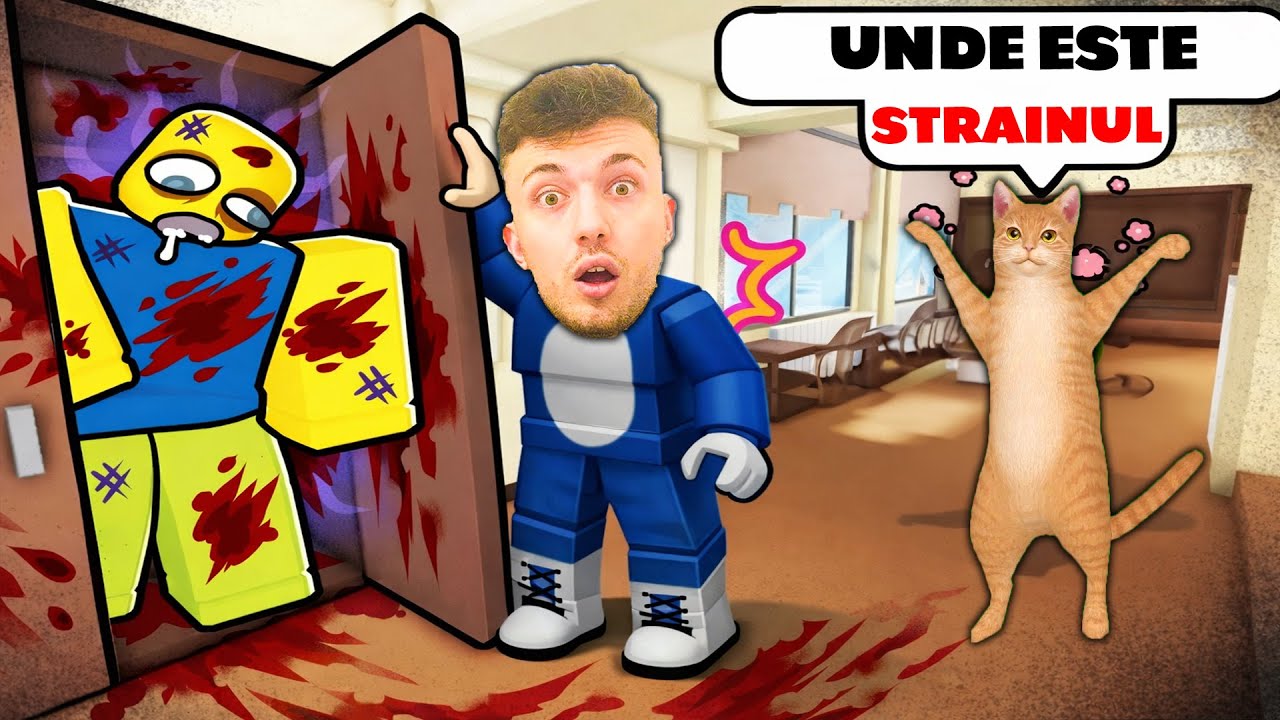ROBLOX ASCUNDE CADAVRUL... MOTANILA NU IL GASESTE!