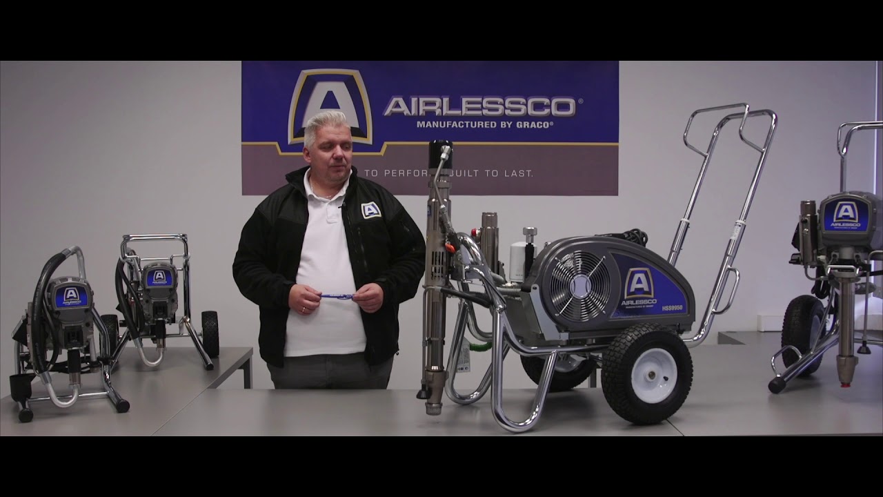 AIRLESSCO MODEL HSS9950 - malarsko szpachlarski