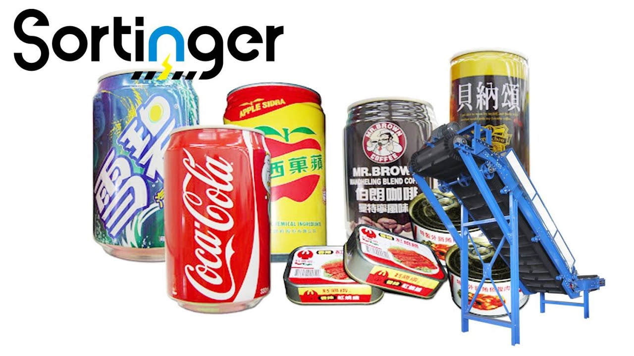 Can Sorting Machine｜Aluminum & Iron Cans｜Sortinger