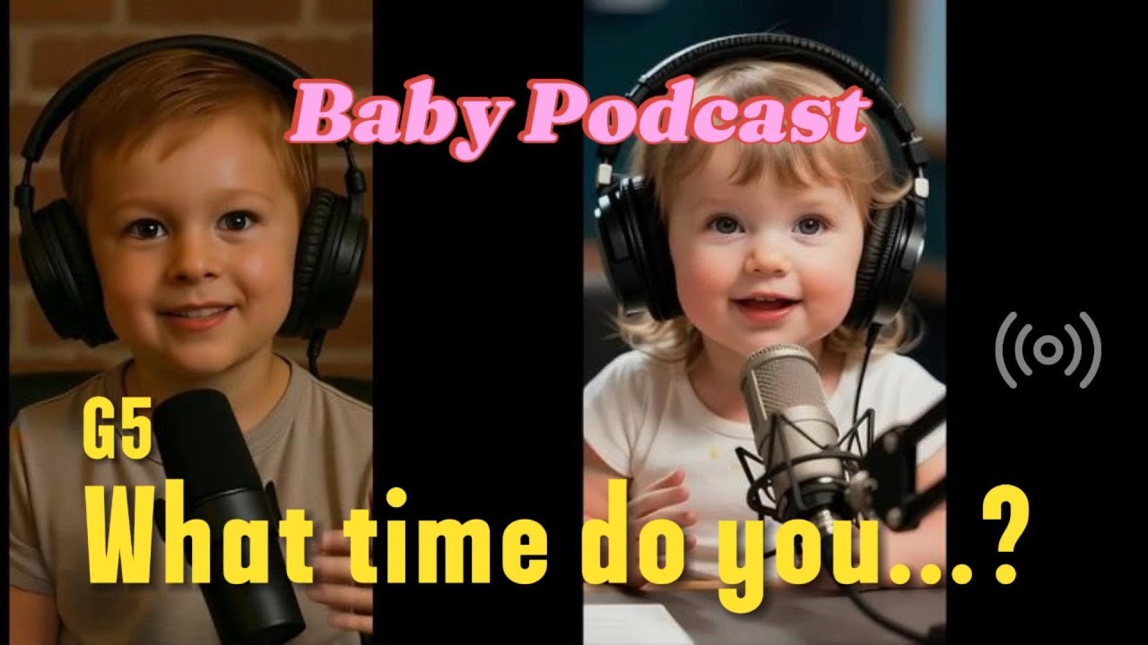 G5| What time do you get up?🎤| Speaking Practice Daily routine