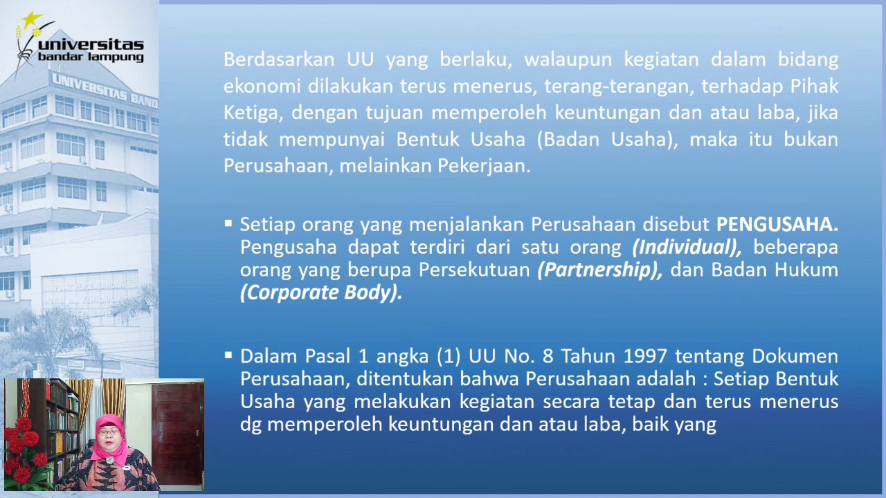 PERUSAHAAN DAN PENGUSAHA