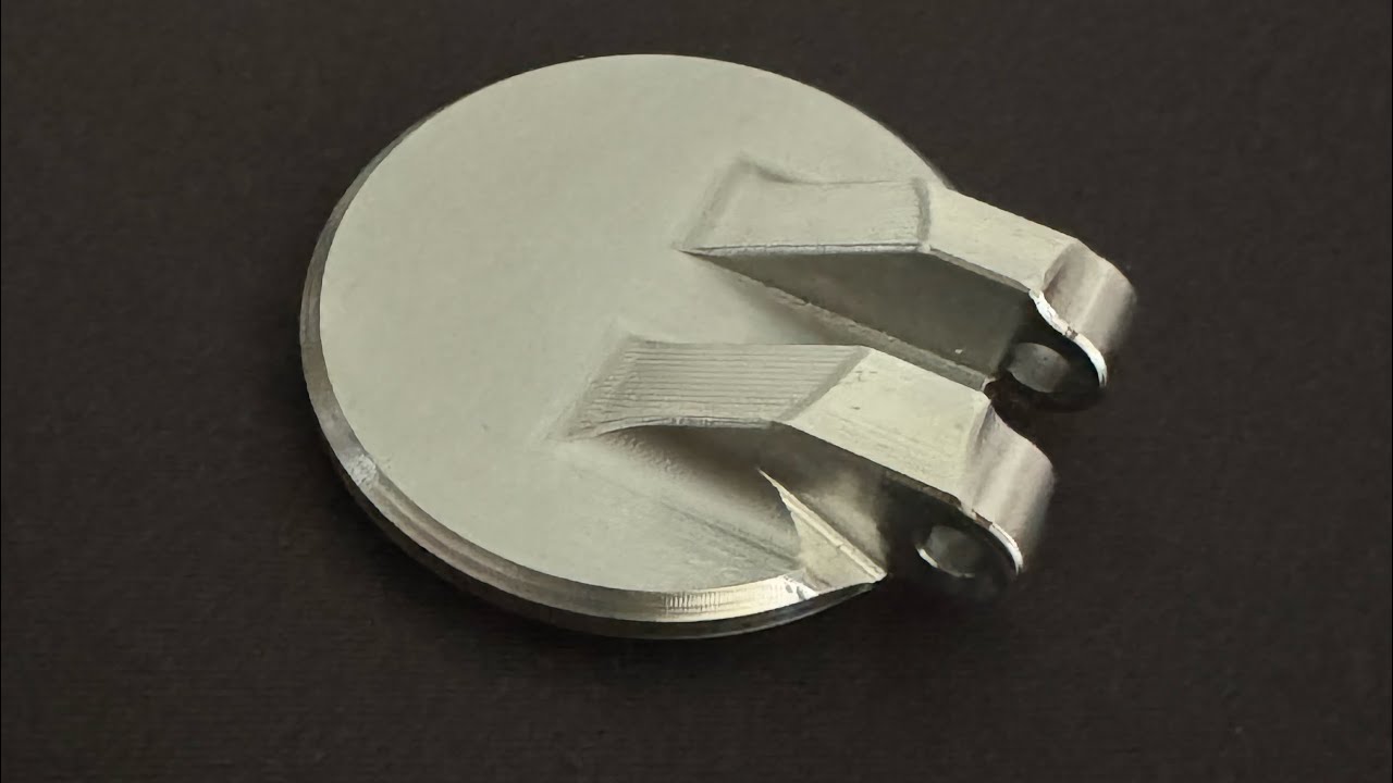 Mastercam Part Machined Completely on Dual Spindle CNC Lathe With Y-Axis and Live Tooling