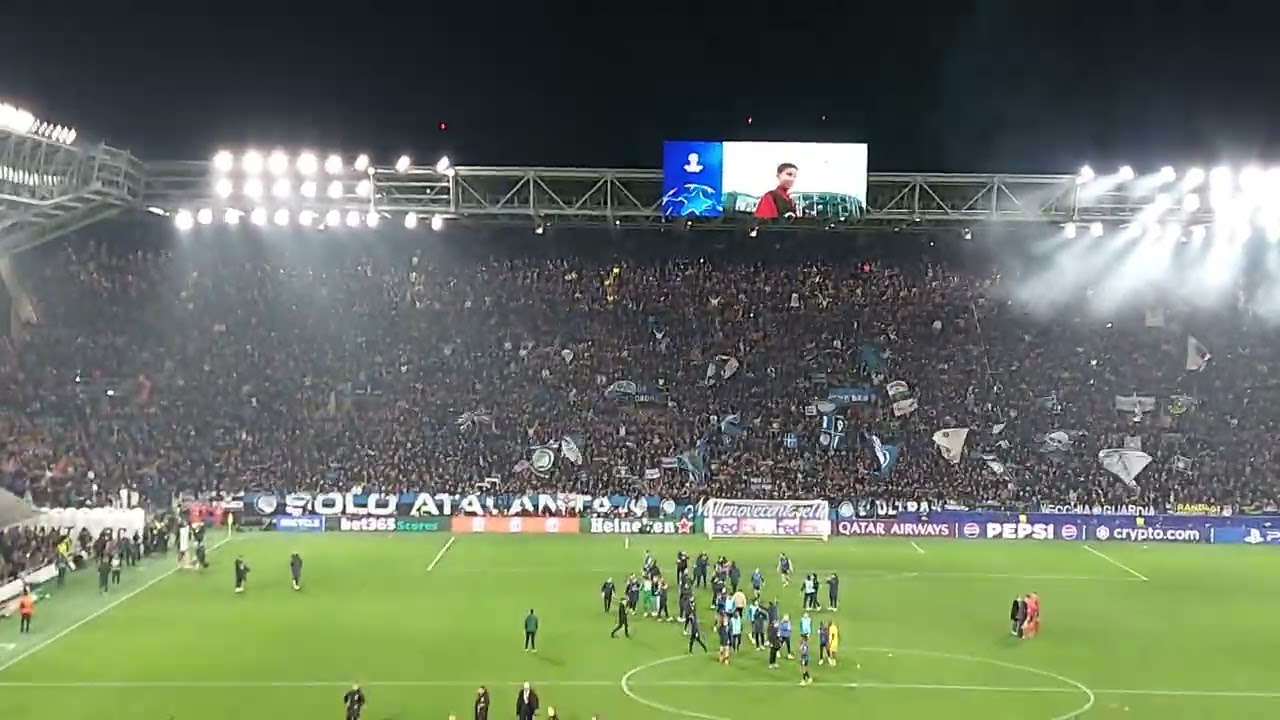 Post-partita Atalanta-Borussia Dortmund 