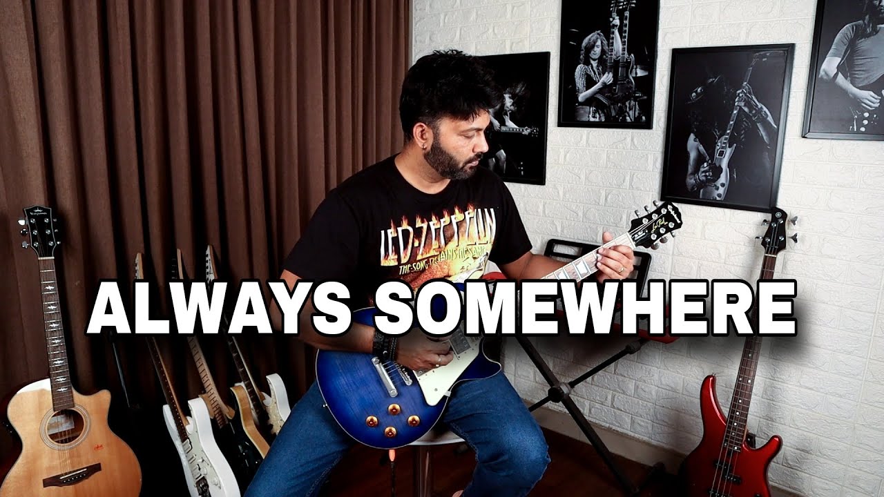 Always Somewhere | Scorpions | Guitar Instrumental Cover | Sandeep Kamath