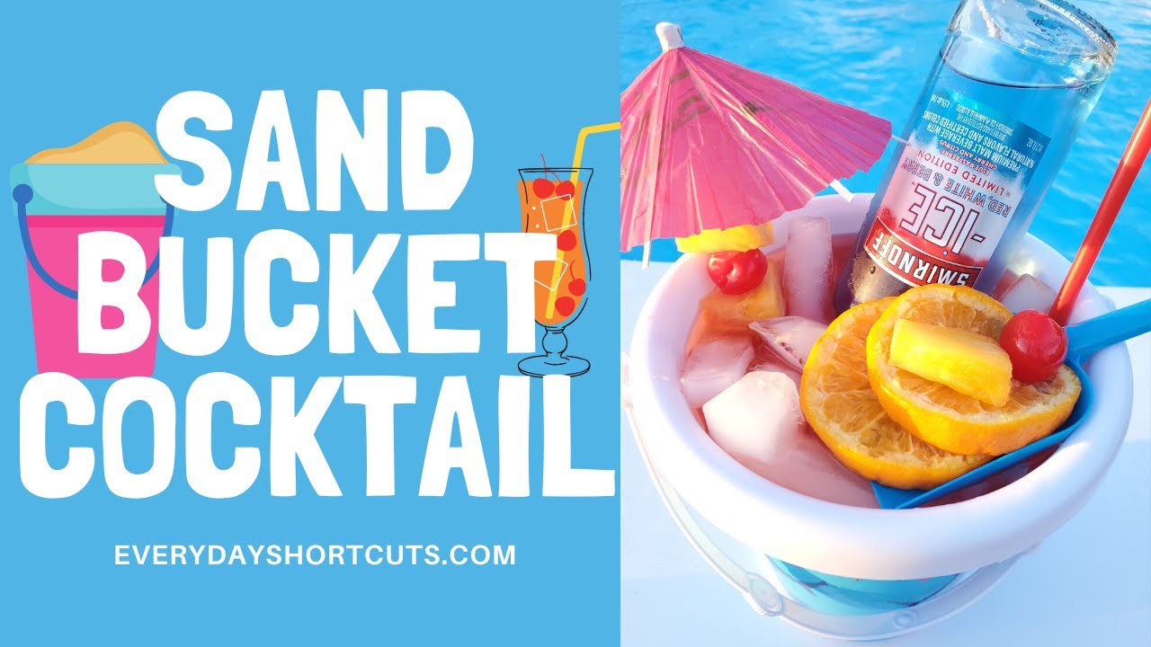 Sand Bucket Cocktail l The Ultimate Summer Drink