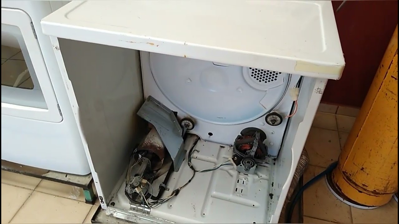 Secadora Whirlpool no calentaba, problema con bobina.