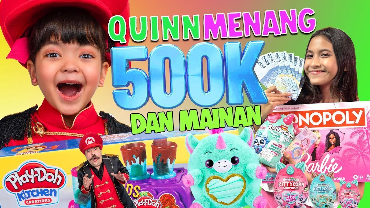 PODKIDS - MAZAYA SENANG KAK QUINN SALMAN BORONG HADIAH DAN SPILL RAHASIA LAGUNYA DI EPS 3