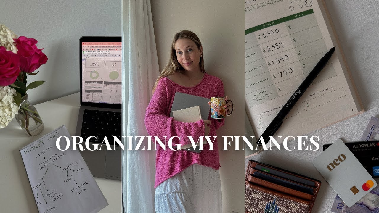 How I Organize my Finances 💸  budgeting, savings tracker, credit cards & debt
