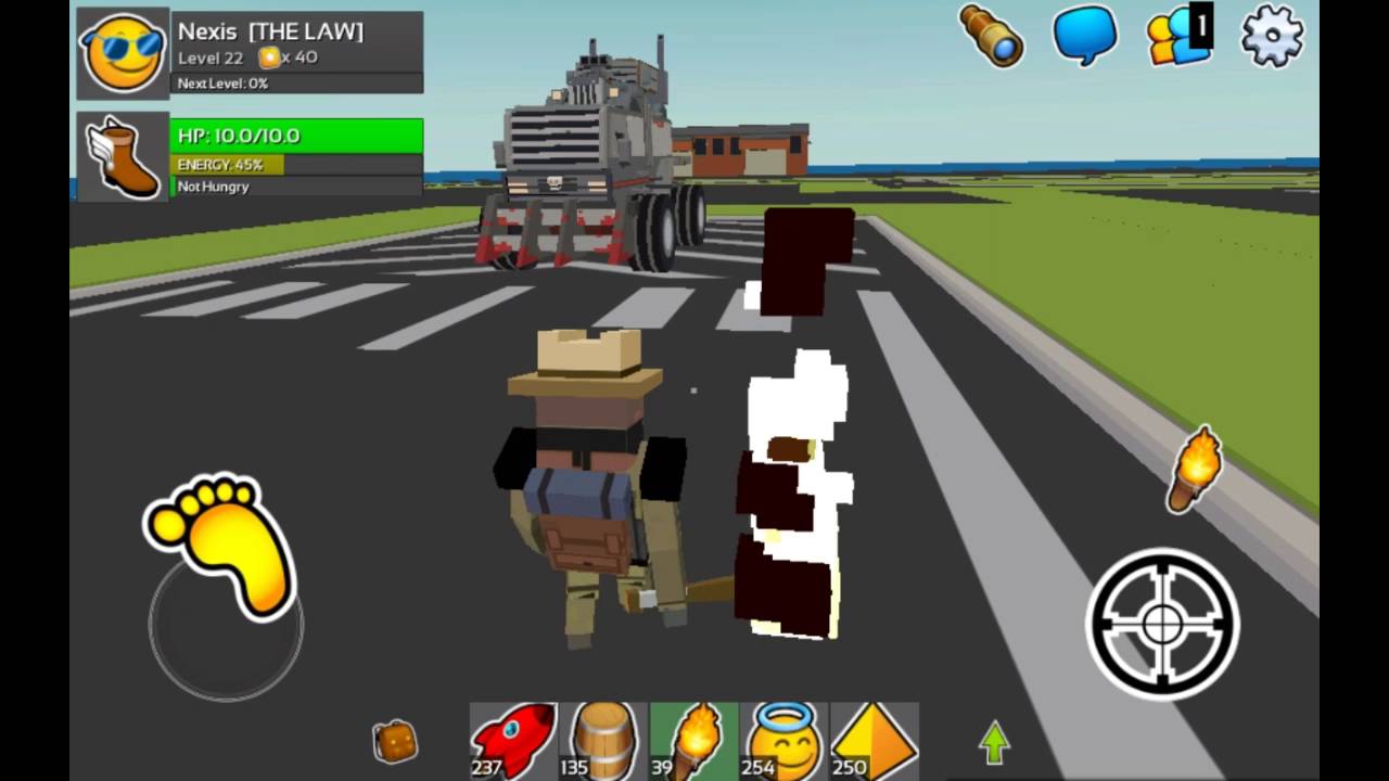 Zombie town ahhh, beta play in solo mode small world!!