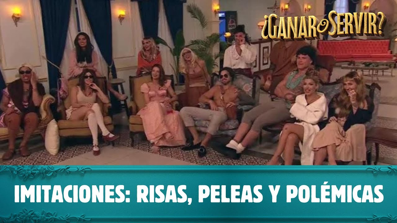 Divertida y polémica dinámica de imitaciones | ¿Ganar o Servir? | Canal 13